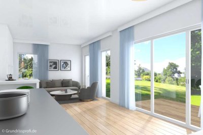 *** NEU - Exklusive 6-Zimmer-EG Wohnung mit großem Garten und TG in den HH-Elbvororten ***