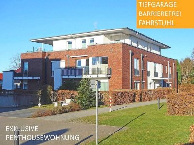 TOPLAGE: Moderne 4-Zimmer-Penthousewohnung mit PKW-Tiefgaragenplatz in Heide