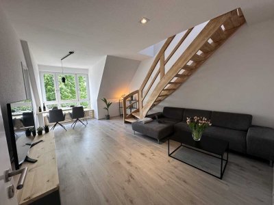 Möblierte 2-Raum-Maisonette-Wohnung mit gehobener Ausstattung in Lippstadt Innenstadt zu vermieten
