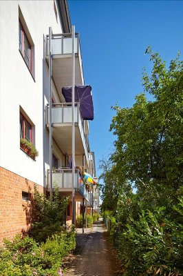 Schöne Wohnung sucht Mieter: individuelle 2-Zimmer-Wohnung
