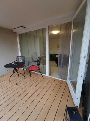 Freundliche 1,5-Zimmer-Wohnung mit sonnigem Garten in