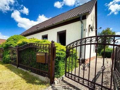 Einfamilienhaus mit Garage und großem Grundstück nahe der Oder in Reitwein MOL