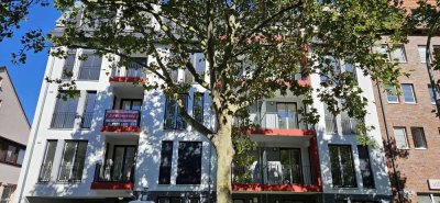 Moderne 3-Zimmer-Wohnung mit großer Terrasse – nur wenige Minuten zu Fuß zum Bahnhof! Erstbezug!