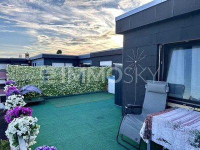 Penthouse mit großer Terrasse und Duplexstellplatz