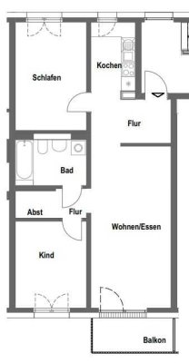3 Zimmer Wohnung in der Herzo Base - Wohnberechtigungsschein der Stufe II oder III unabdingbar!
