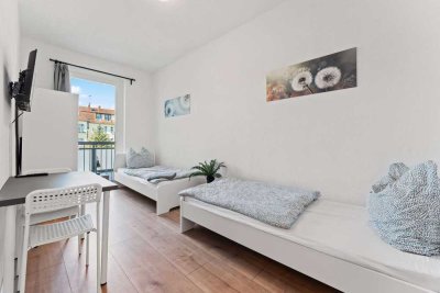 Zentrale 2-Zi-Wohnung in Eberswalde – Vollständig möbliert und bereit zum Einziehen!