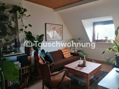 Tauschwohnung: Gemütliche Dachgeschoss Wohnung