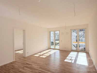 Bezugsfertig im Sommer 2026 und KFW 40 förderfähig! Moderne 2-Zimmer-Wohnung mit einem Südbalkon