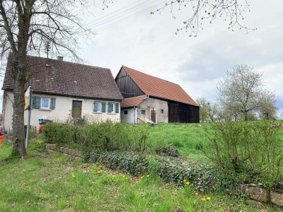 Denkmalgeschütztes Objekt mit Bauplatzfläche auf ca. 10.927 m² Grundstück in Kreßberg