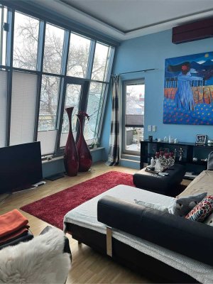 Luxuriöses Penthouse in Magdeburg Stadtfeld-Ost als "Haus auf dem Haus"