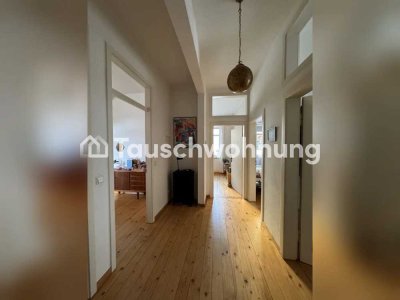 Tauschwohnung: Tolle Altbauwohnung im Hansaviertel gegen Wohnung mit Garten
