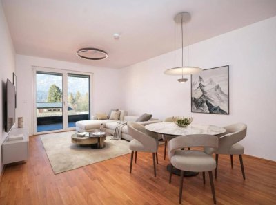 Sie suchen eine Wohnung mit Panoramablick 4-Zi. Penthouse-Wohnung im Dorf Domizil Kirchbichl zu verkaufen