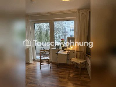 Tauschwohnung: 1-Zimmer-Apartment in Hamburg-Nord mit Balkon