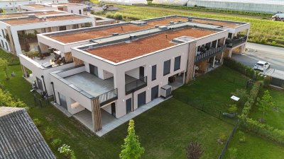 Luxus-Penthouse mit großzügiger Dachterrasse, Whirlpool, Tiefgarage, Erdwärme, Deckenkühlung, Photovoltaik, nachhaltig, exklusiv