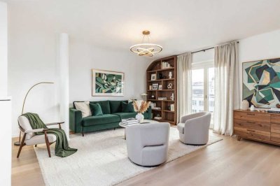 Exklusive Penthouse-Maisonette mit hochwertiger Dachterrasse im Zentrum von München