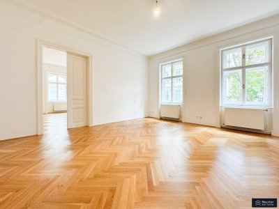 BEZAUBERNDER ALTBAU-TRAUM IN CHARMANTER WOHNANLAGE - GROßZÜGIGE 4-ZIMMER-WOHNUNG IM HERZEN DES 3. BEZIRKS