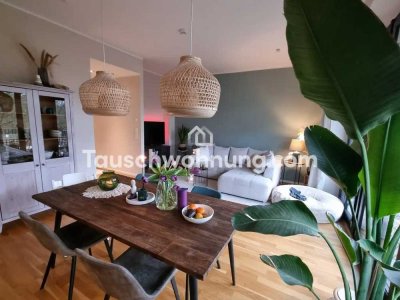 Tauschwohnung: Wunderschöne Penthouse Wohnung drei Zimmer gegen kleiner
