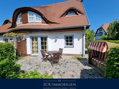 2 Zimmer Ferienwohnung mit Terrasse in Strandnähe im Biosphärenreservat Ostseebad Mönchgut!