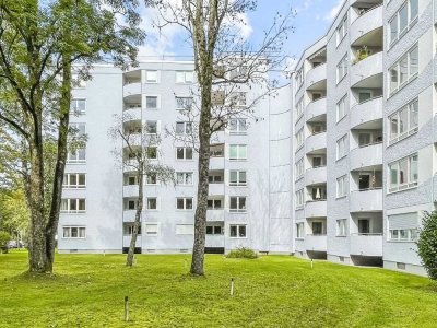 Gepflegte, praktisch geschnittene 3-Zimmer-Eigentumswohnung in Haar bei München (S4)