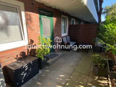 Tauschwohnung: 2-Zimmer-Terrassenwohnung in Hamburg Dulsberg