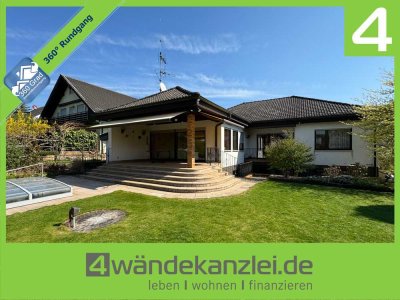 Exklusiver Bungalow mit Gartenidylle und Einliegerwohnung!