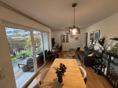 Wohnen mit Garten: Moderne 60 m² Erdgeschosswohnung in der autofreien Siedlung