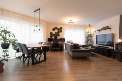 HOCHWERTIGE 2-ZIMMER-WOHNUNG MIT EIGENEM GARTENANTEIL!