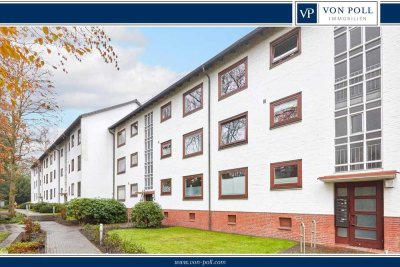 Ruhiges Wohnen im Grünen: Charmante 3-Zimmer-Wohnung mit TG-Stellplatz und Balkon