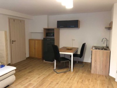 Möbliertes 1 Zimmer Apartment für Wochenendheimfahrer