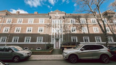 Charmante 2-Zimmer-Denkmalschutzwohnung im Erbbaurecht