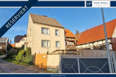 Größeres Landhaus mit Scheune Nähe Bleicherode zu individuellen und großzügigen Ausbauzwecken