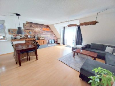 Wunderschöne geräumige 3 Zimmer Maissonettenwohnung in Breisach