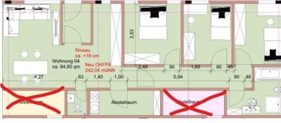 Schöne 4 Zimmer Wohnung