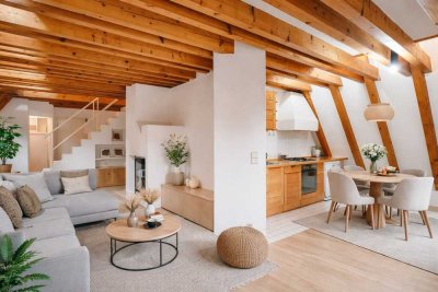 Großzügig & schick 3,5 Zimmer Maisonettewohnung mit ++KAMIN++