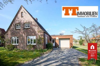 TT bietet an: Fantastisches Einfamilienhaus mit viel Platz in Rüstersiel  liebevoll, zeitlos