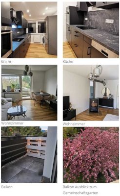 Moderne 3,5-Zimmer Wohnung + Garage + Balkon + Einbauküche