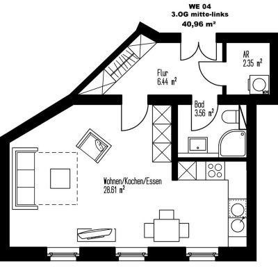 Einziehen & Wohlfühlen: 1-Zimmer-Juwel in Schleußig