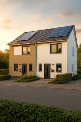 Schlüsselfertig mit Grundstück – Doppelhaushälfte in schöner Lage von Duisburg-Homberg