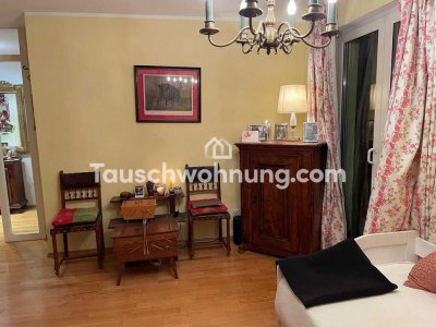 Tauschwohnung: 2- Zimmer Whg. Garten, Isar-Nähe,B.-Wanne,Tiefg.stellplatz