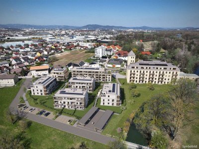 Neu! - Modernes Wohnen mit Tiefgarage und Lift direkt neben den Traunauen - Traun, Aumühlstraße