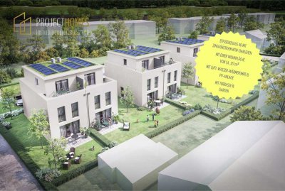 EFFIZIENZHAUS 40 - Moderne Doppelhaushälfte mit Garten - wohnen im Naherholungsgebiet | DHH 03
