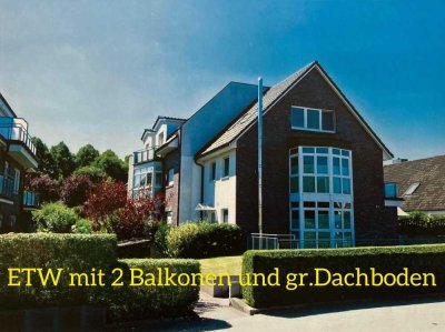 Sonnige 3 Zi. ETW im ❤️ von Rellingen mit TG & 2 Balkonen