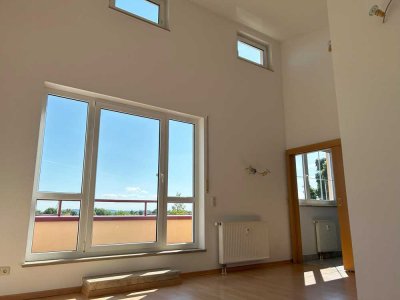 Naturnahe 2-Zimmer-Wohnung mit Dachterasse am Erlanger Stadtrand