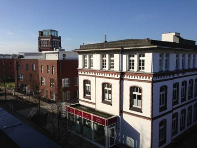 Schöne, helle und moderne 3-Zimmer Penthouse-Wohnung im Zentrum der Wasserstadt Nordhorn
