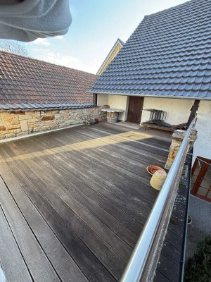 Geschmackvolle, neuwertige 2-Raum-Wohnung mit gehobener Innenausstattung mit EBK in Erpolzheim