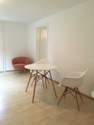 Temporär für 1 Jahr Stilvolle 2-Zimmer-Einliegerwohnung für Max 2 Persone mit EBK möbliert