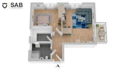 Oldenburg-Ofenerdiek - Exklusive Wohneinheit im KfW-40 QNG Effizienzhaus