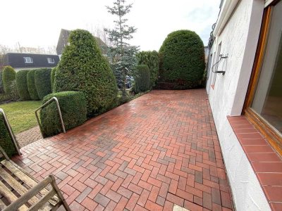 Erdgeschosswohnung für Paare mit Terrasse & Garten