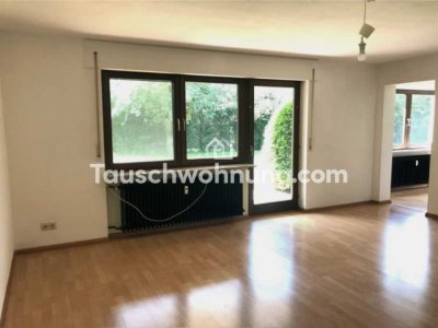Tauschwohnung: 1 Zimmer + Küche + Bad + Terasse in Lahr nähe Stadtpark