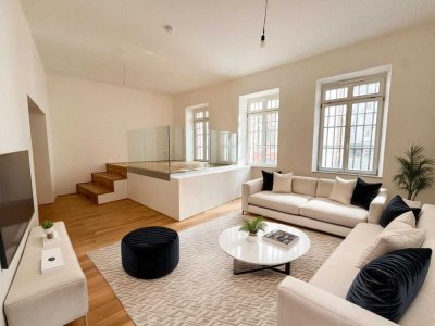 Stilvolle 3-Zimmer-Wohnung mit Terrasse in der Mainzer Altstadt